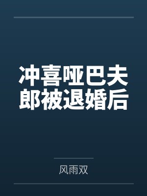 冲喜哑巴夫郎被退婚后 风雨双